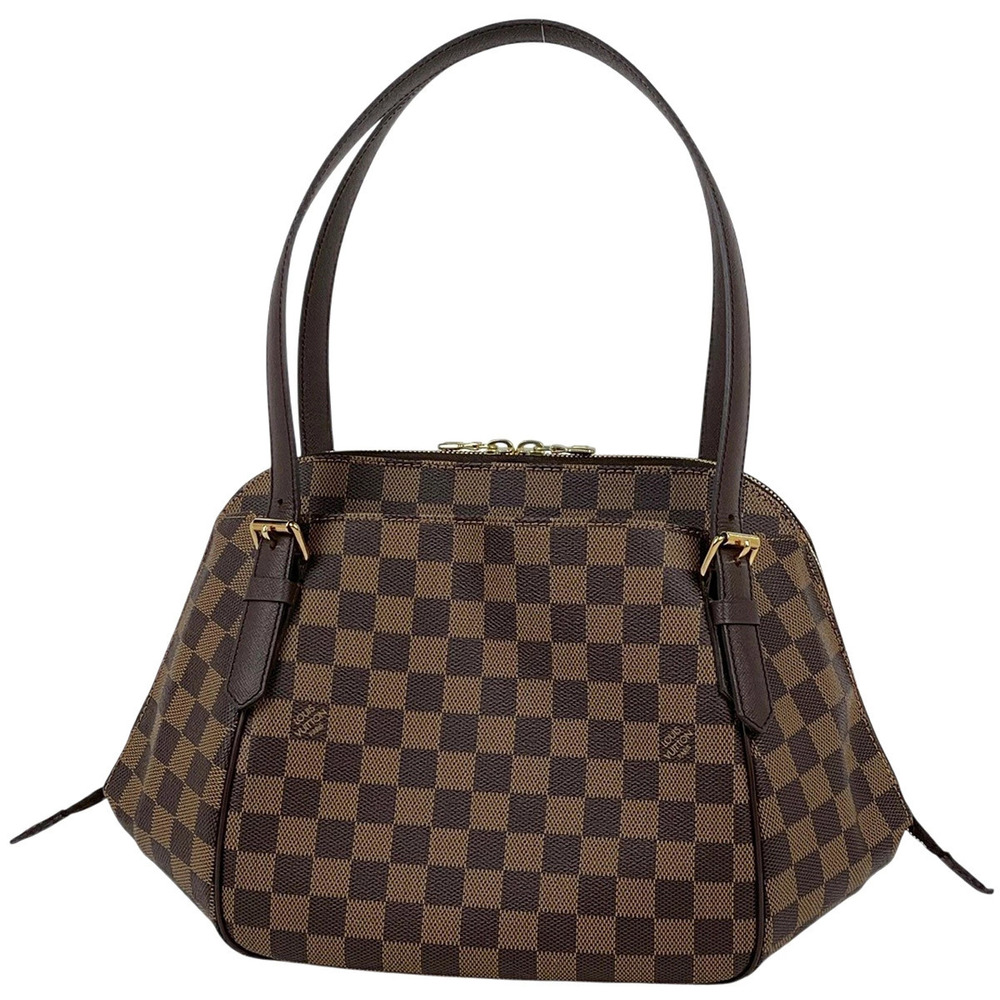 Louis Vuitton Belem Handbag Damier Brown